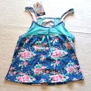 Mapale Tank Top - Blue and Green